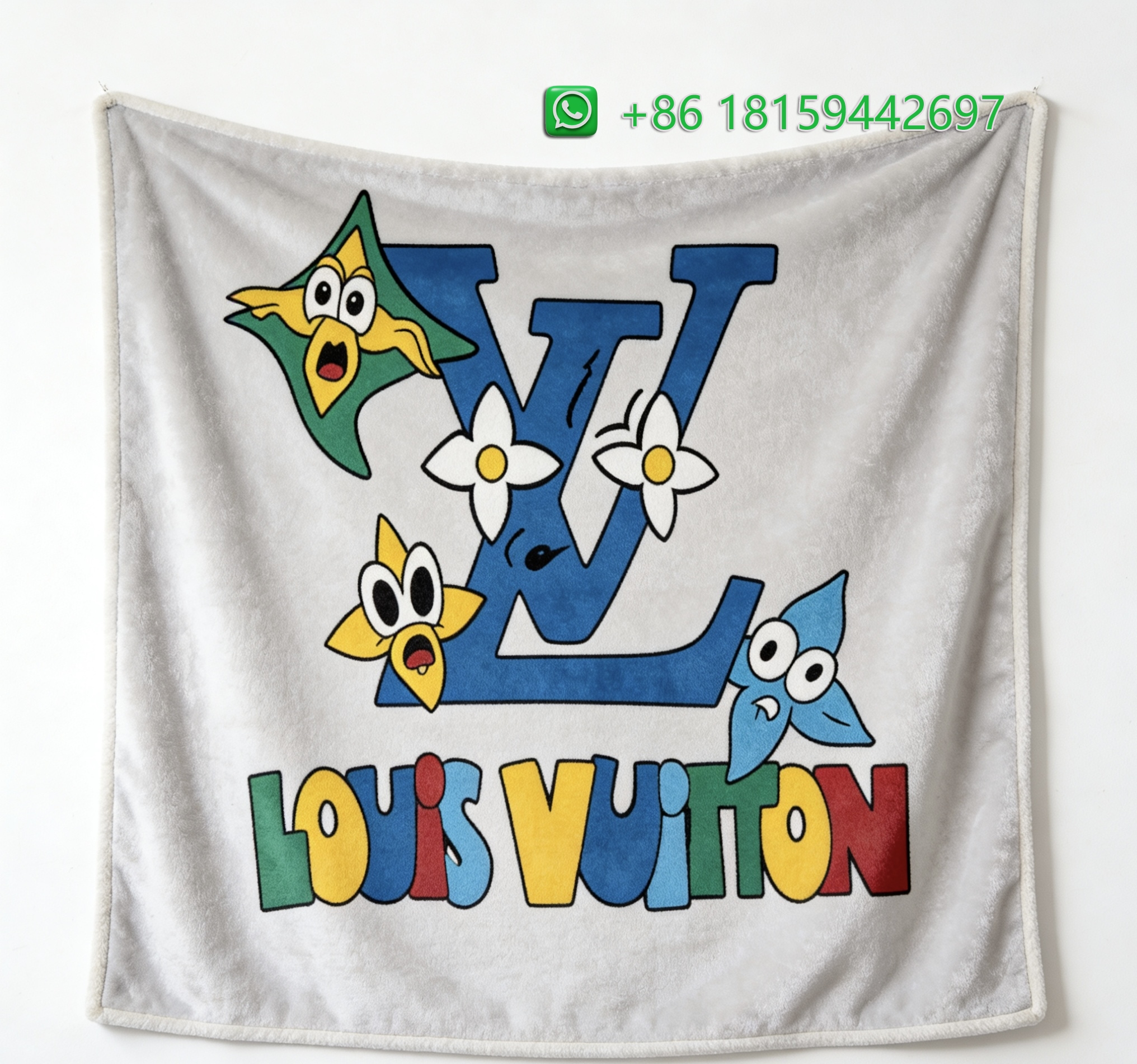 Louis Vuitton Throw Blankets